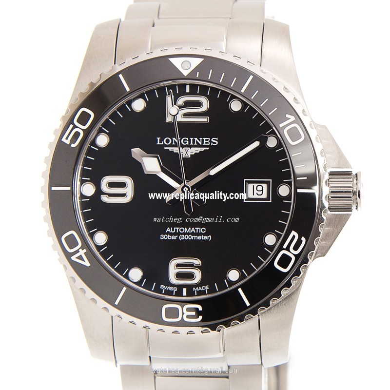Longines CONQUEST L3.781.4.56.6 Automatic Stainless Steel Black
