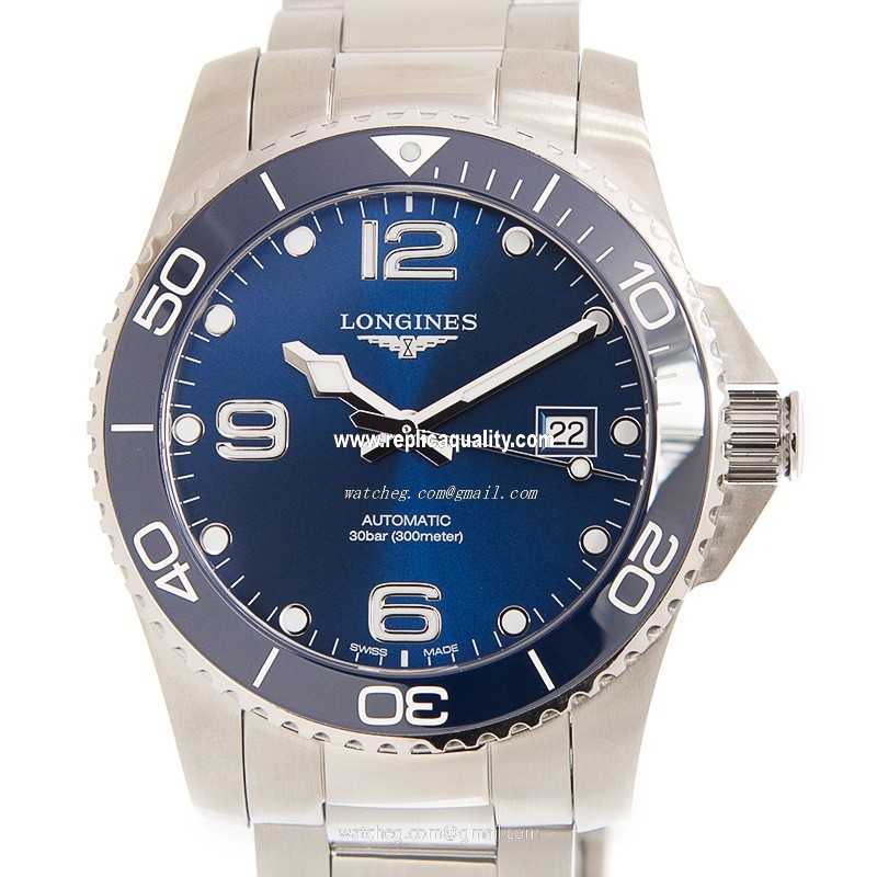 Longines CONQUEST L3.781.4.96.6 Automatic Stainless Steel Blue