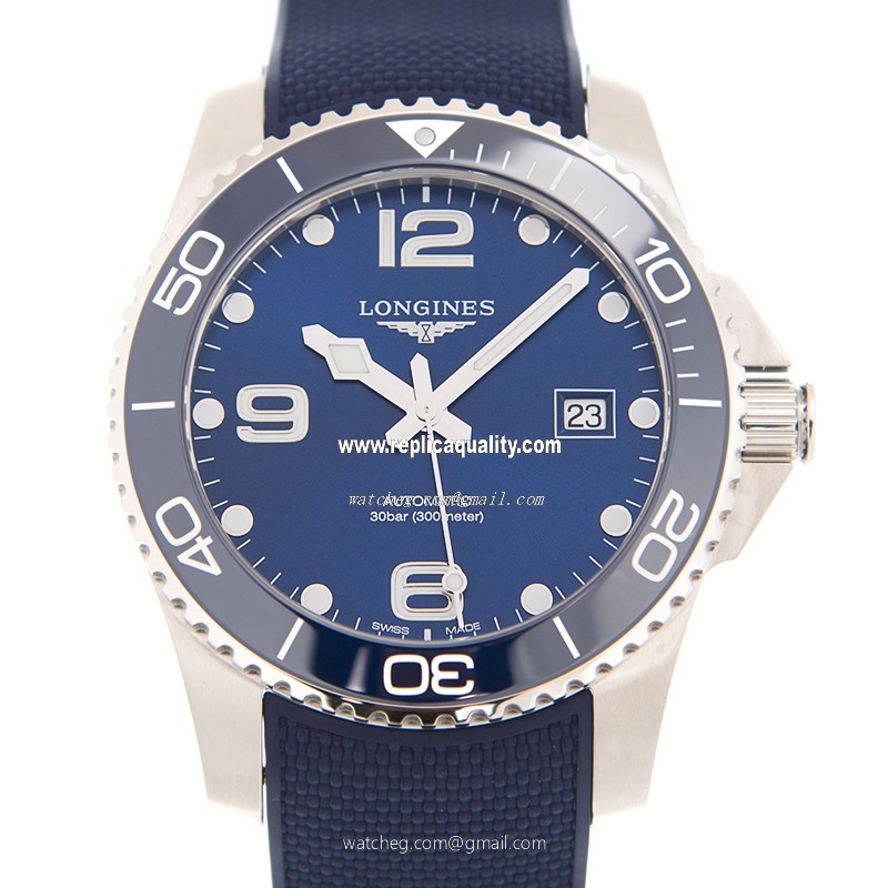 Longines CONQUEST L3.781.4.96.9 Automatic Ceramic & Steel Blue