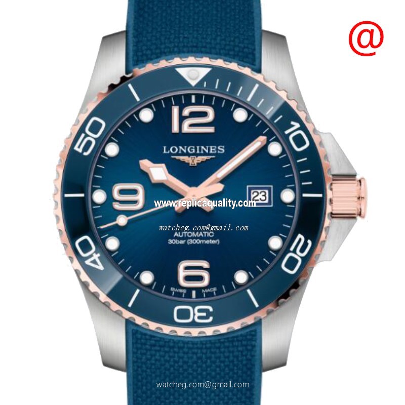 Longines CONQUEST L3.782.3.98.9 Automatic Ceramic & Steel Blue