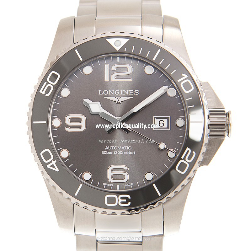 Longines CONQUEST L3.782.4.76.6 Automatic Stainless Steel Gray