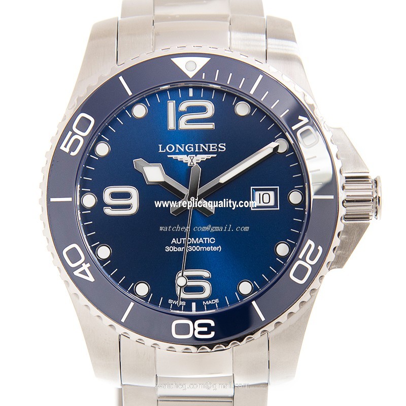 Longines CONQUEST L3.782.4.96.6 Automatic Stainless Steel Blue
