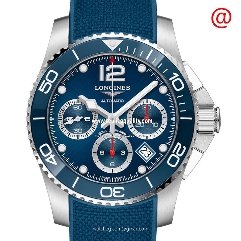 Longines CONQUEST L3.783.4.96.9 Automatic Stainless Steel Blue