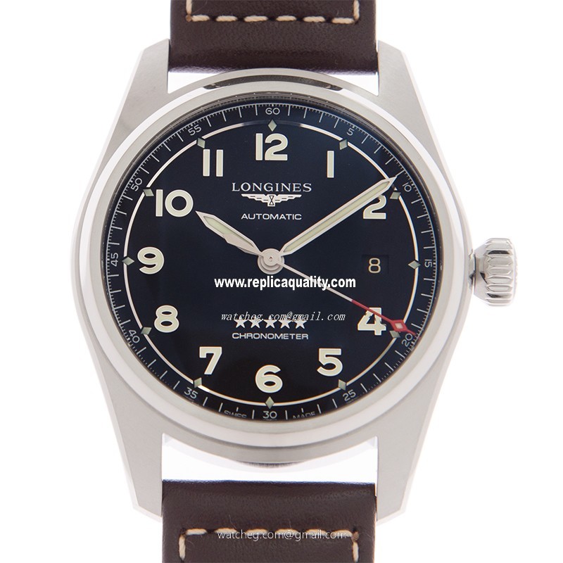 Longines SPIRIT L3.810.4.53.0 Automatic Stainless Steel Black