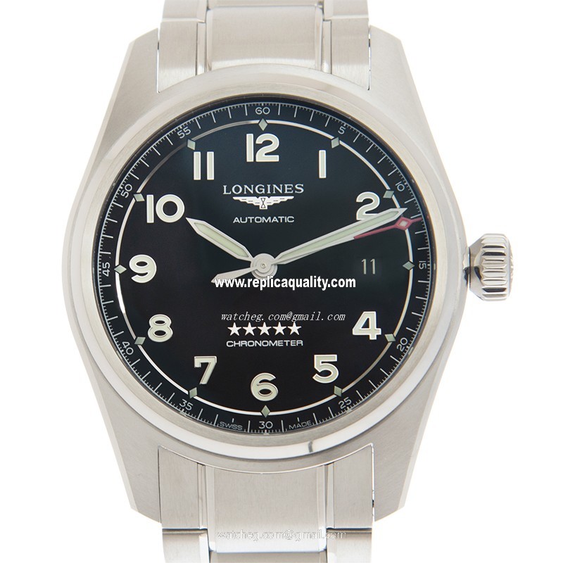 Longines SPIRIT L3.810.4.53.9 Automatic Stainless Steel Black
