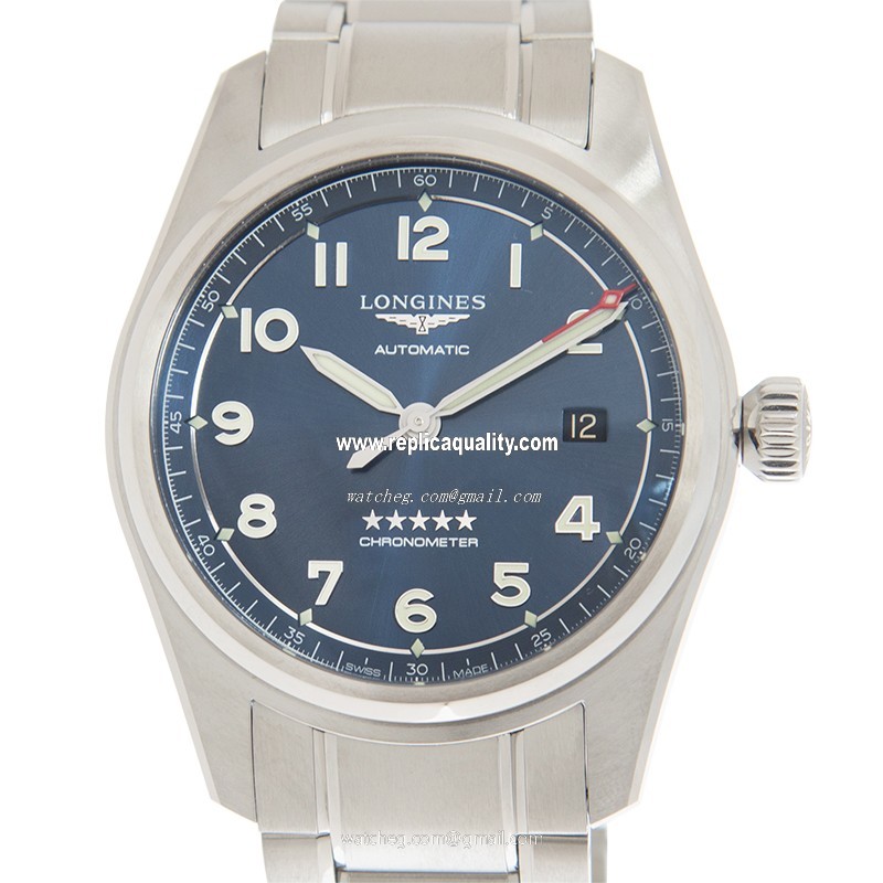 Longines SPIRIT L3.810.4.93.6 Automatic Stainless Steel Blue