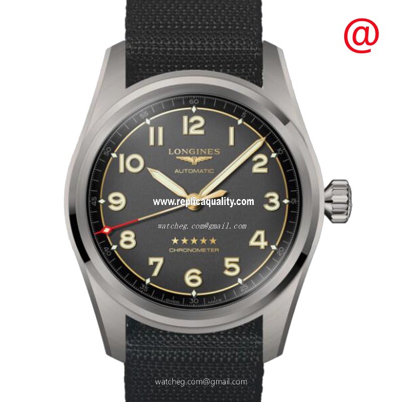Longines SPIRIT L3.811.1.53.2 Automatic Stainless Steel Black