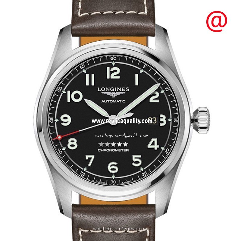 Longines SPIRIT L3.811.4.53.0 Automatic Stainless Steel Black