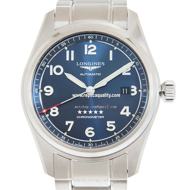 Longines SPIRIT L3.811.4.93.6 Automatic Stainless Steel Blue