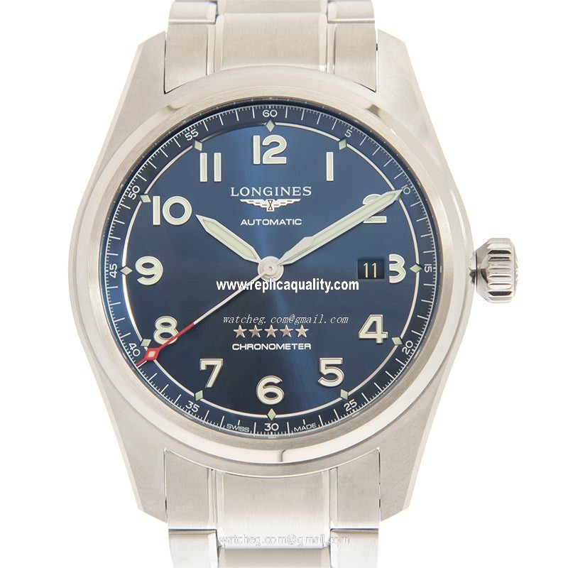 Longines SPIRIT L3.811.4.93.9 Automatic Stainless Steel Blue