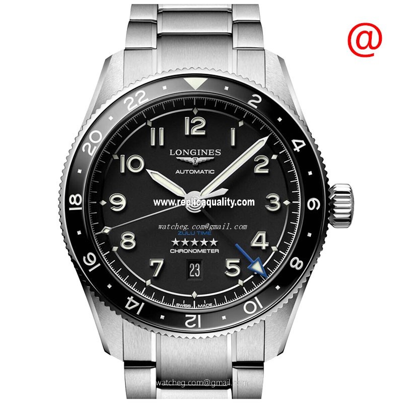 Longines SPIRIT L3.812.4.53.6 Automatic Ceramic & Steel Black