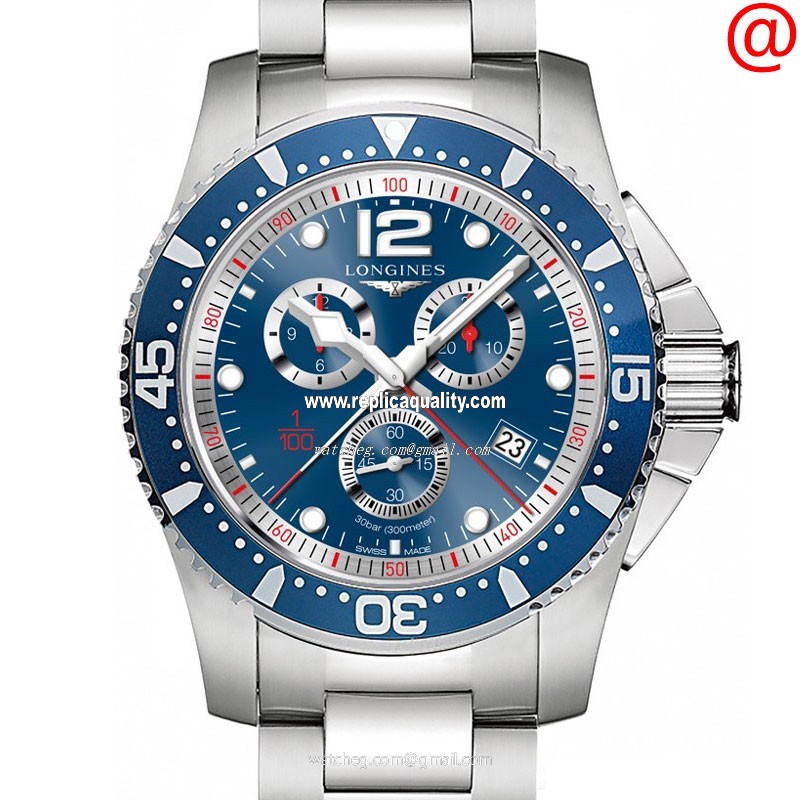 Longines CONQUEST L3.843.4.96.6 Quartz Stainless Steel Blue