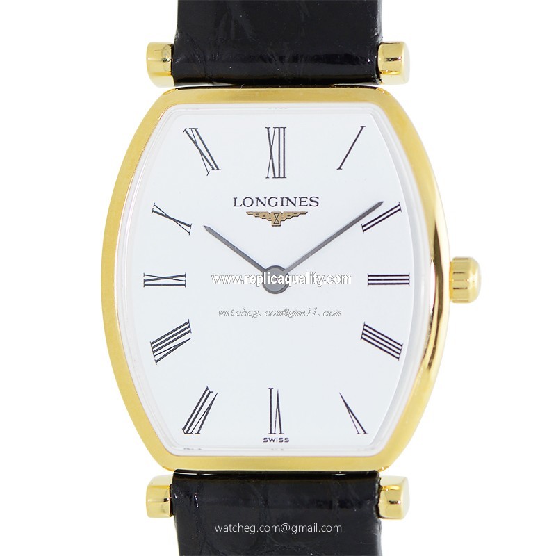 Longines LA GRANDE L4.205.2.11.2 Quartz PVD Gold White