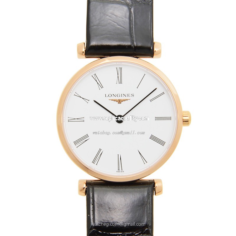 Longines LA GRANDE L4.209.1.91.2 Quartz PVD Gold White