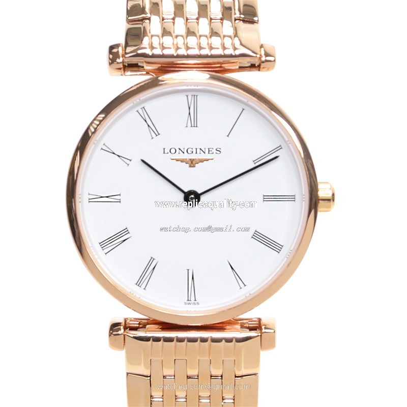 Longines LA GRANDE L4.209.1.91.8 Quartz PVD Gold White