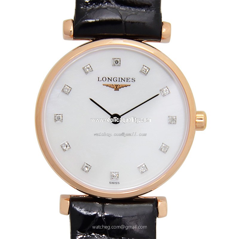 Longines LA GRANDE L4.209.1.97.2 Quartz PVD Gold White