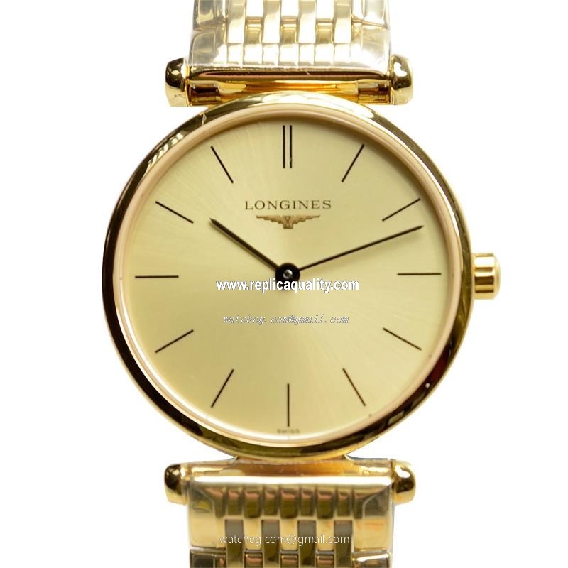 Longines LA GRANDE L4.209.2.32.8 Quartz PVD Gold Gold