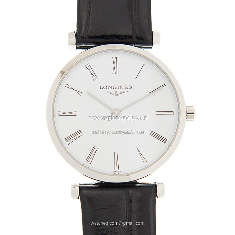 Longines LA GRANDE L4.209.4.11.2 Quartz Stainless Steel White