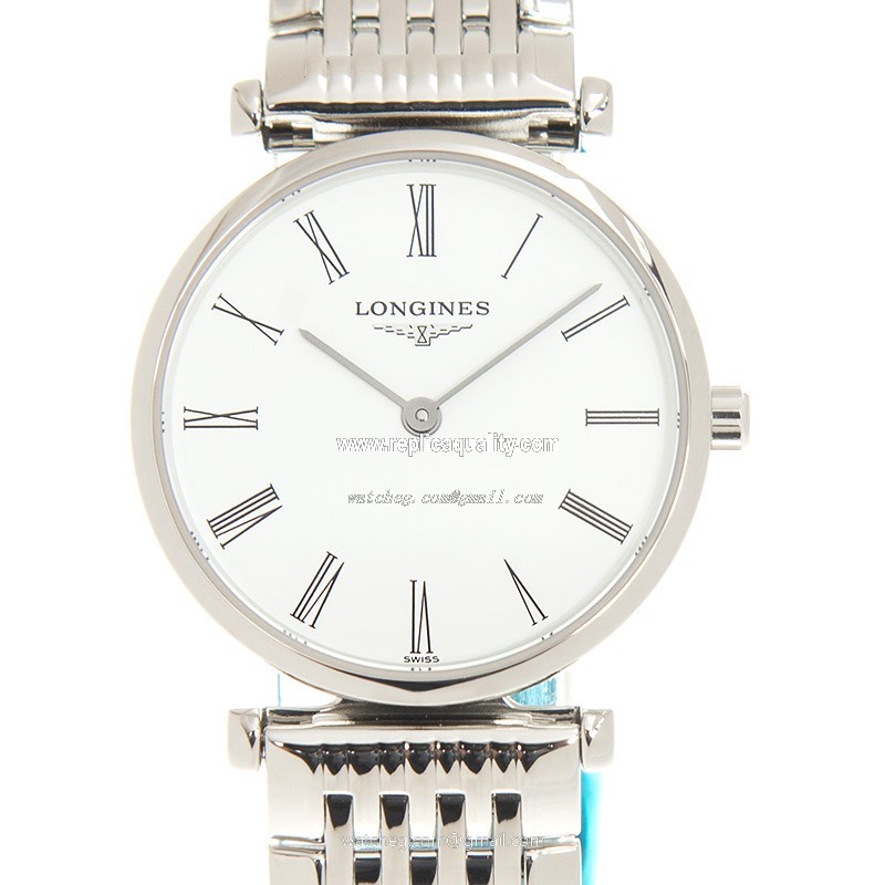 Longines LA GRANDE L4.209.4.11.6 Quartz Stainless Steel White
