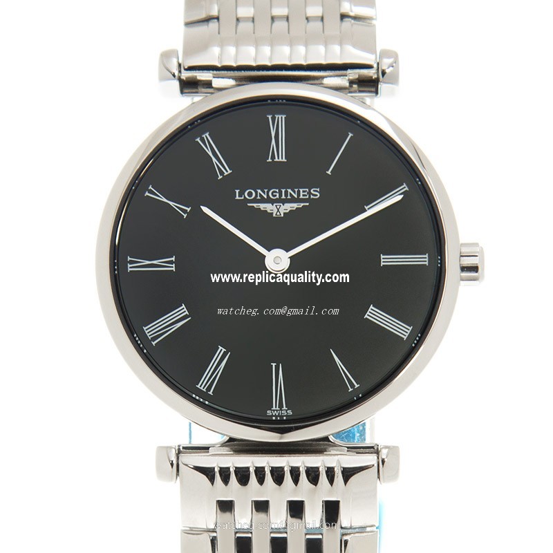 Longines LA GRANDE L4.209.4.51.6 Quartz Stainless Steel Black