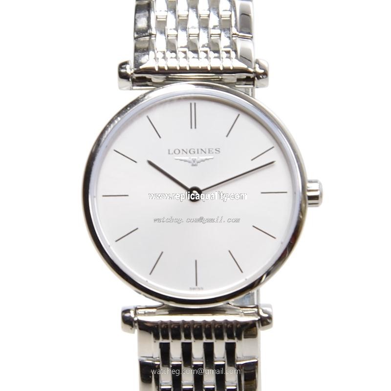 Longines LA GRANDE L4.209.4.72.6 Quartz Stainless Steel Silvery & White