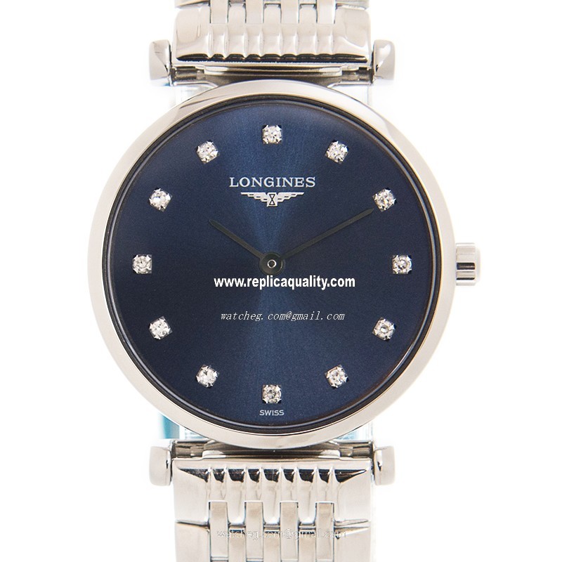 Longines LA GRANDE L4.209.4.97.6 Quartz Stainless Steel Blue