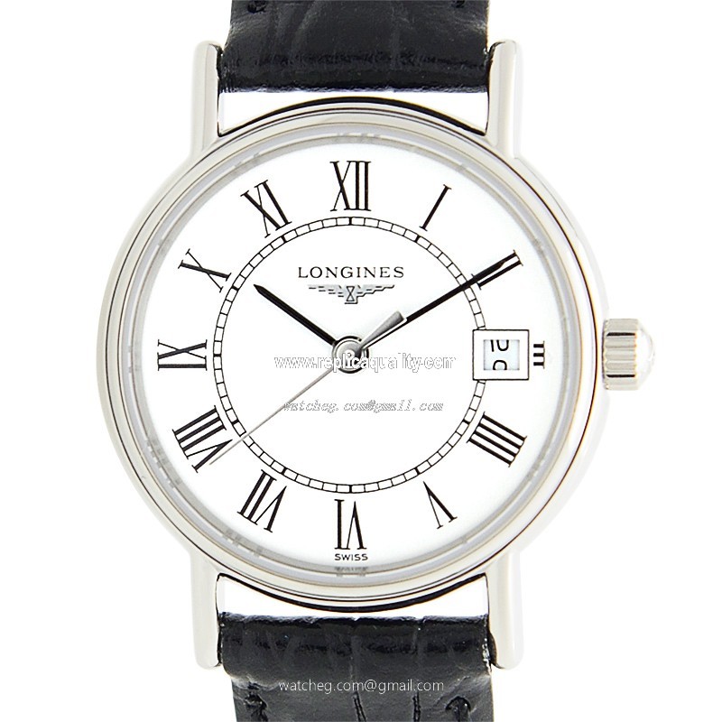 Longines PRESENCE L4.220.4.11.2 Quartz Stainless Steel White