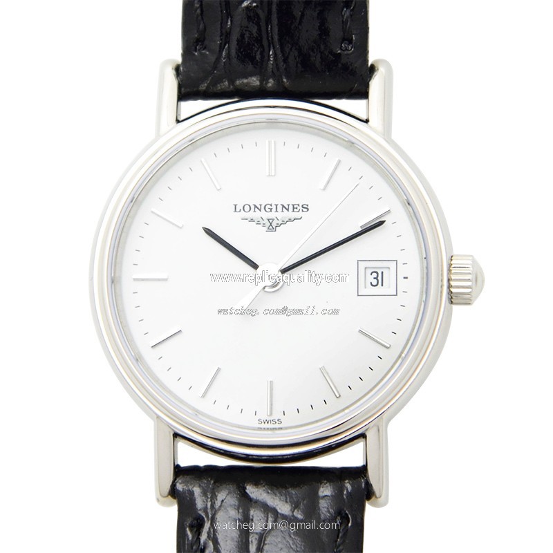 Longines PRESENCE L4.220.4.12.2 Quartz Stainless Steel White