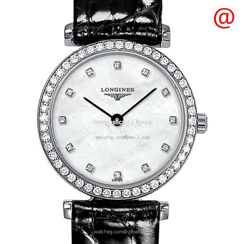 Longines LA GRANDE L4.241.0.80.2 Quartz Stainless Steel & Diamonds White