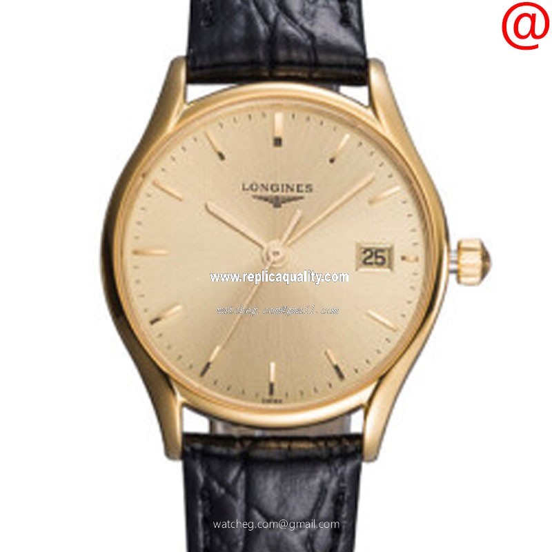 Longines LA GRANDE L4.259.2.32.2 Quartz 18kt Gold & Steel Gold