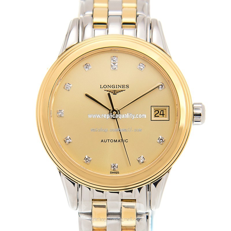 Longines FLAGSHIP L4.274.3.37.7 Automatic PVD Gold Gold