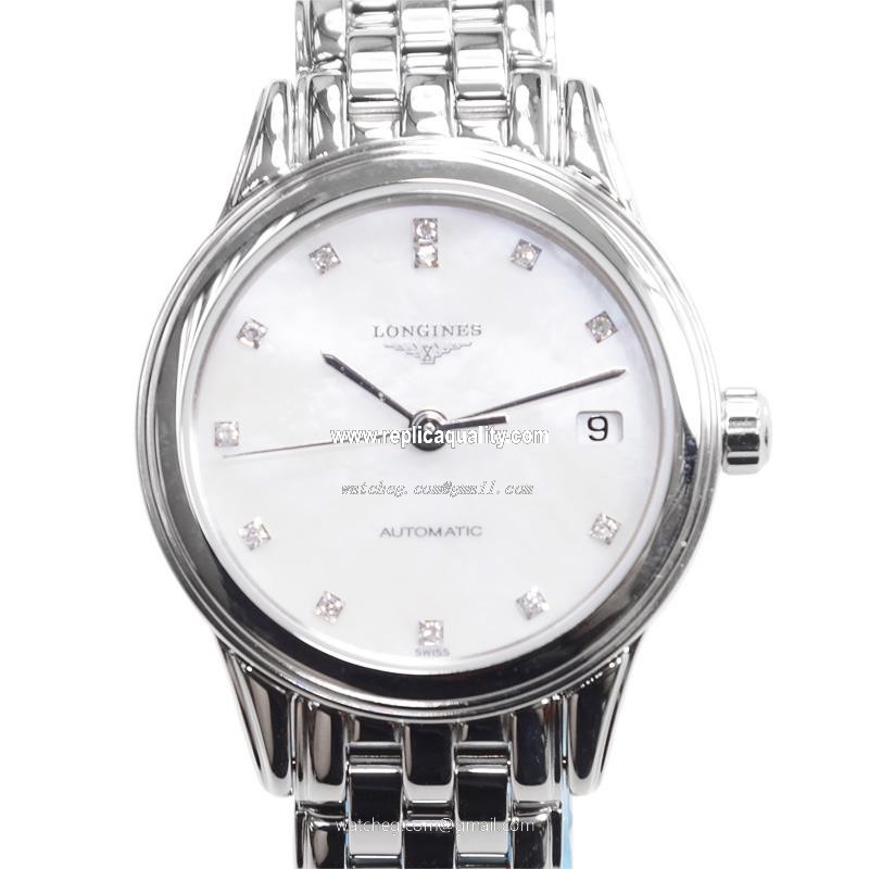 Longines FLAGSHIP L4.274.4.87.6 Automatic Stainless Steel White