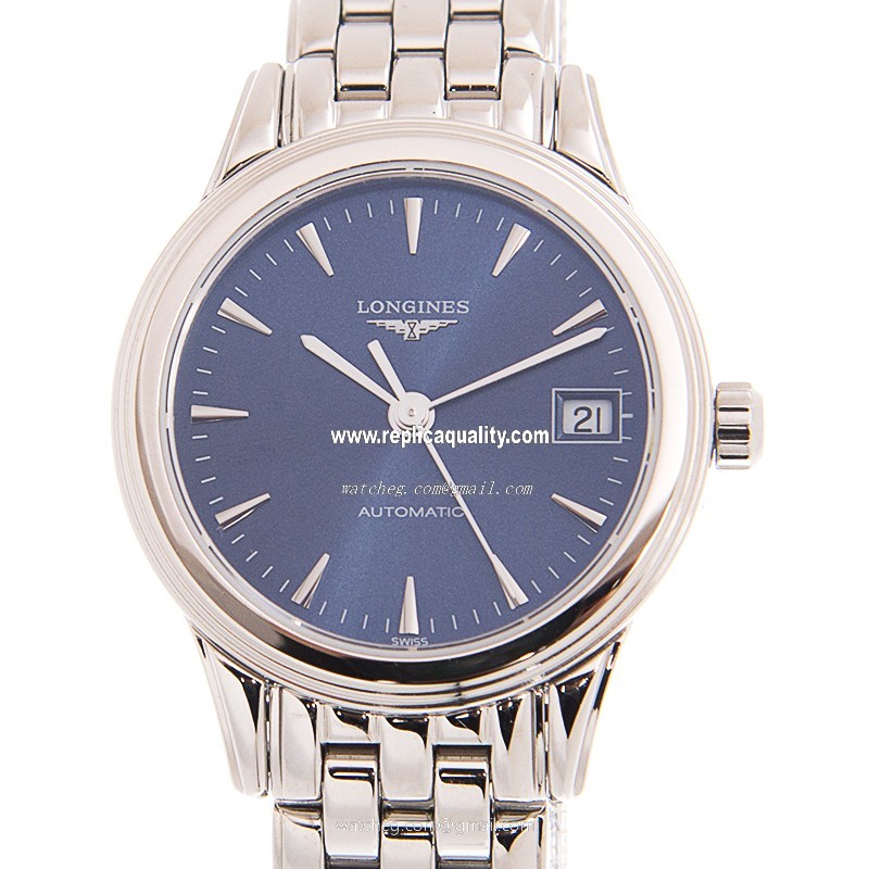 Longines FLAGSHIP L4.274.4.92.6 Automatic Stainless Steel Blue