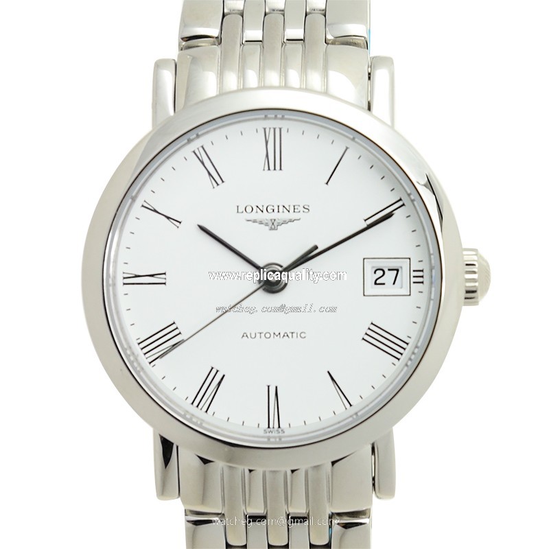 Longines ELEGANT L4.309.4.11.6 Automatic Stainless Steel White