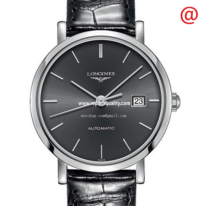 Longines ELEGANT L4.310.4.72.2 Automatic Stainless Steel Gray