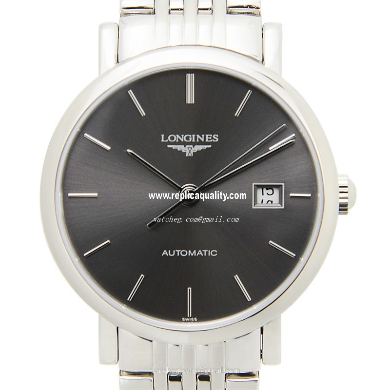 Longines ELEGANT L4.310.4.72.6 Automatic Stainless Steel Gray