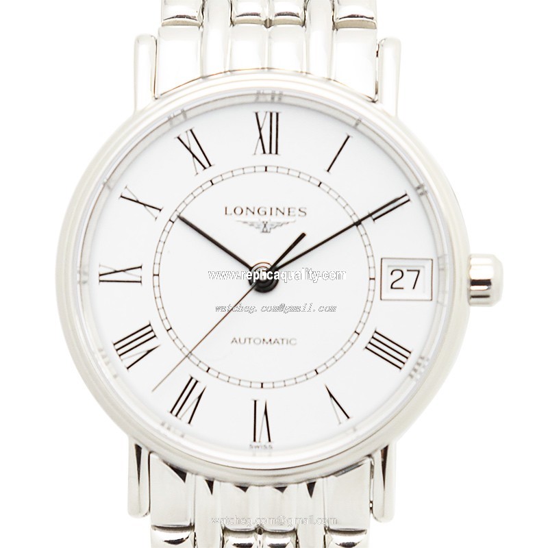 Longines PRESENCE L4.322.4.11.6 Automatic Stainless Steel White