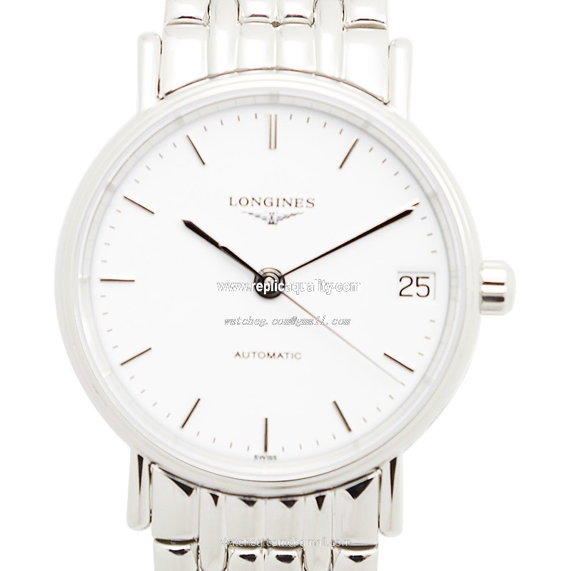 Longines PRESENCE L4.322.4.12.6 Automatic Stainless Steel White