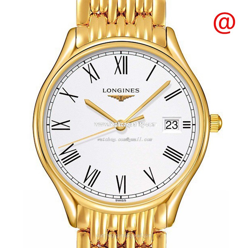 Longines LYRE L4.359.2.11.8 Quartz PVD Gold White