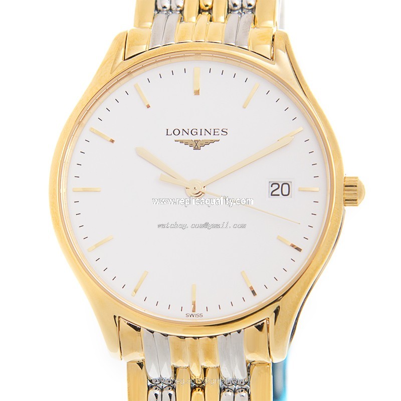 Longines LONGINES LYRE L4.359.2.12.7 Quartz Gold-Plated & Stainless Steel White