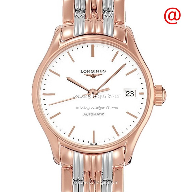 Longines LONGINES LYRE L4.360.1.12.7 Automatic 18kt Rose Gold & Steel White