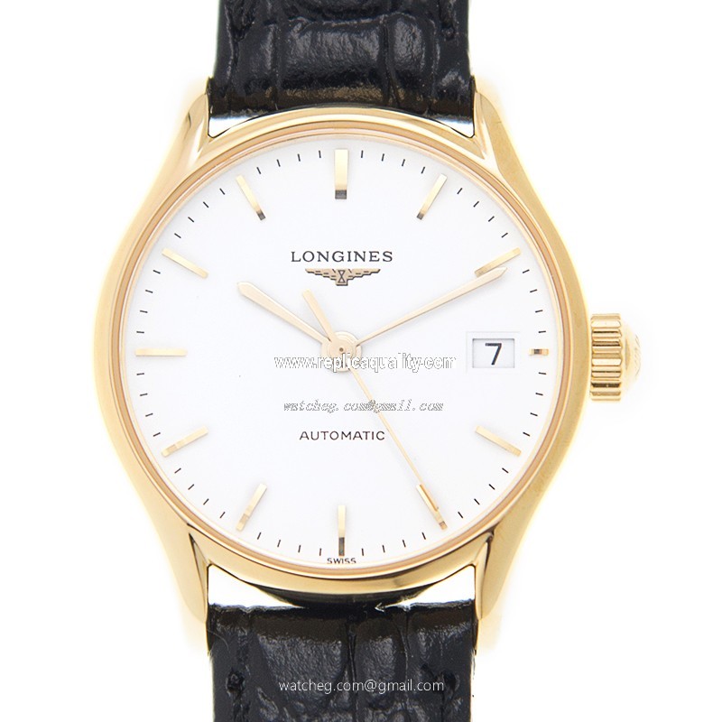 Longines LONGINES LYRE L4.360.2.12.2 Automatic Gold-Plated & Stainless Steel White