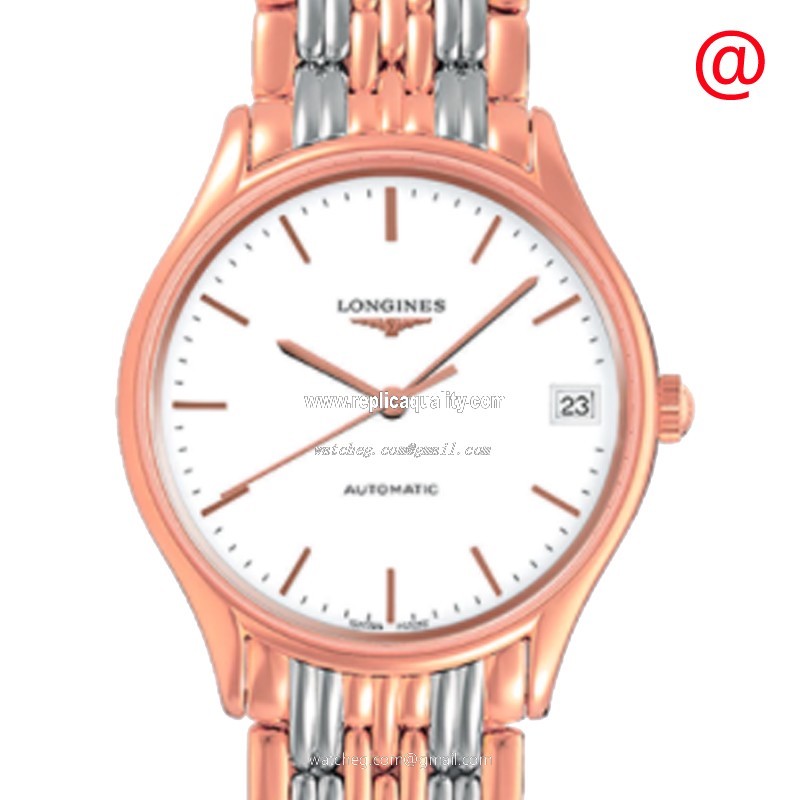 Longines LONGINES LYRE L4.361.1.12.7 Automatic 18kt Rose Gold & Steel White