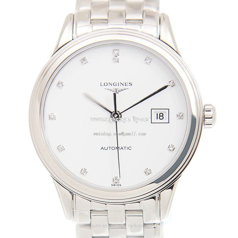 Longines FLAGSHIP L4.374.4.27.6 Automatic Stainless Steel White