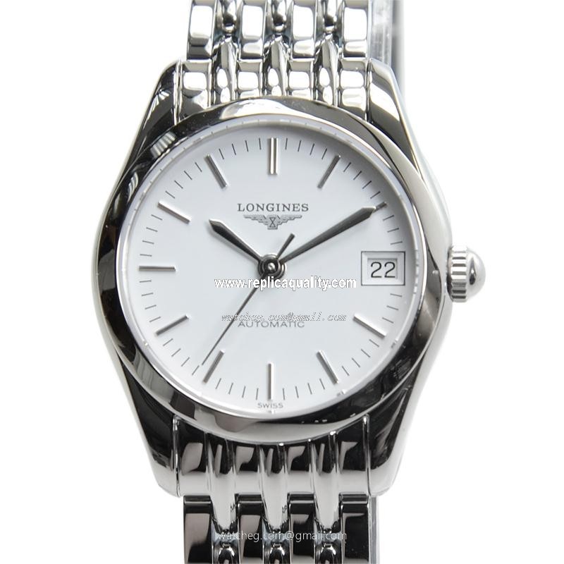 Longines ELEGANT SERIES L4.398.4.12.6 Automatic Stainless Steel White