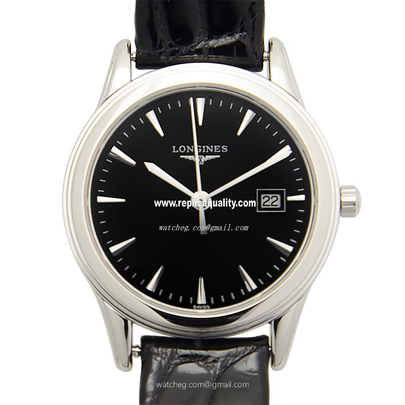 Longines FLAGSHIP L4.507.4.52.2 Quartz Stainless Steel Black