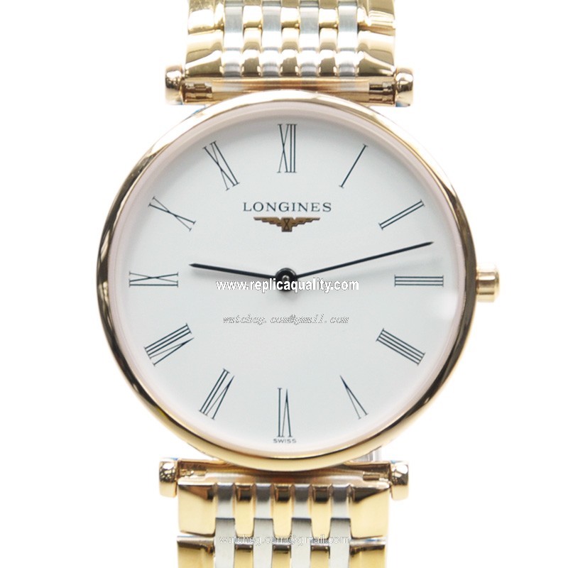 Longines LA GRANDE L4.512.1.11.7 Quartz PVD Gold Silver