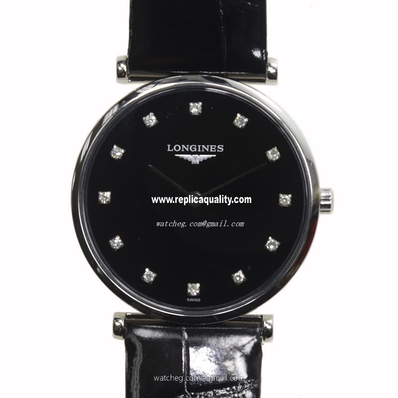 Longines LA GRANDE L4.512.4.58.2 Quartz Stainless Steel Black