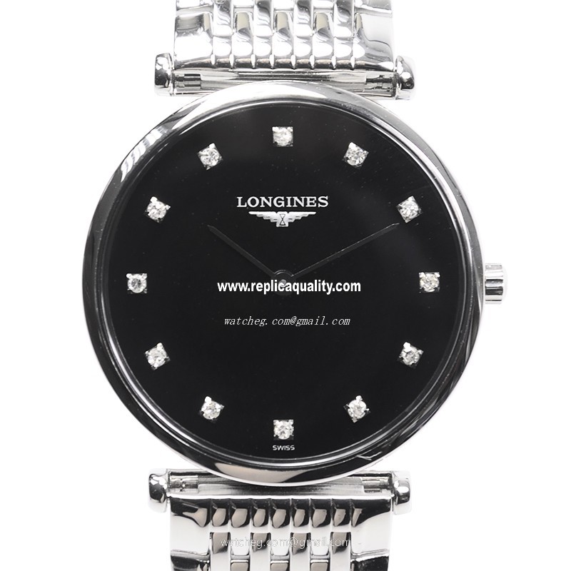 Longines LA GRANDE L4.512.4.58.6 Quartz Stainless Steel Black
