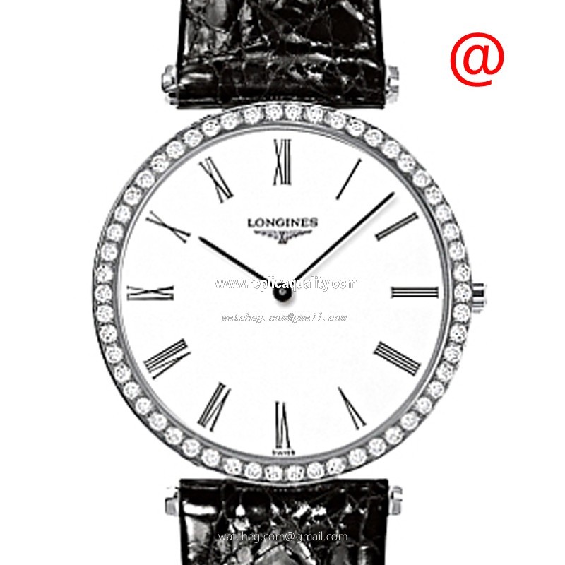 Longines LA GRANDE L4.513.0.11.2 Quartz Stainless Steel & Diamonds White